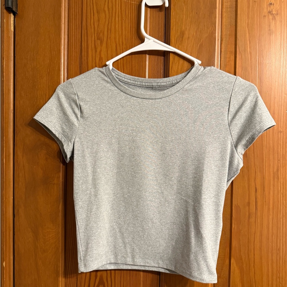 Hollister Heather Gray Tee